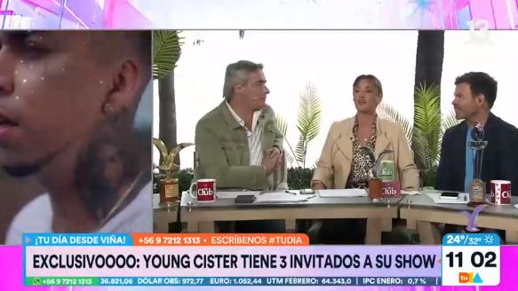 Priscilla Vargas nos trajo una exclusiva de Young Cister - Créditos: Captura Tu Día