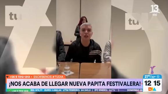 Alejandro Sergi es el presidente de los Jurados del Festival de Viña 2024 - Créditos: Captura Canal 13