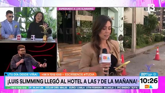 En Tu Día revelamos los detalles del festejo de Luis Slimming - Créditos: Captura Canal 13