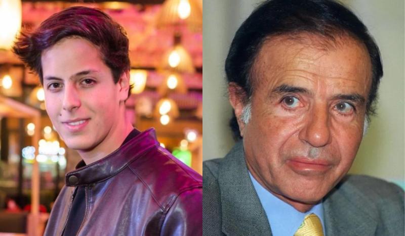 Máximo Bolocco y Carlos Saúl Menem