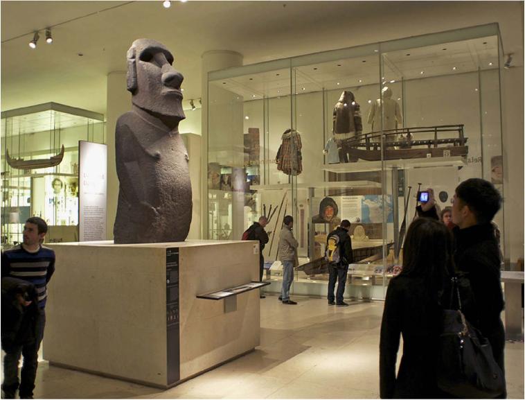 Museo de Rapa Nui rechaza negativa del Museo Británico de devolver el moái