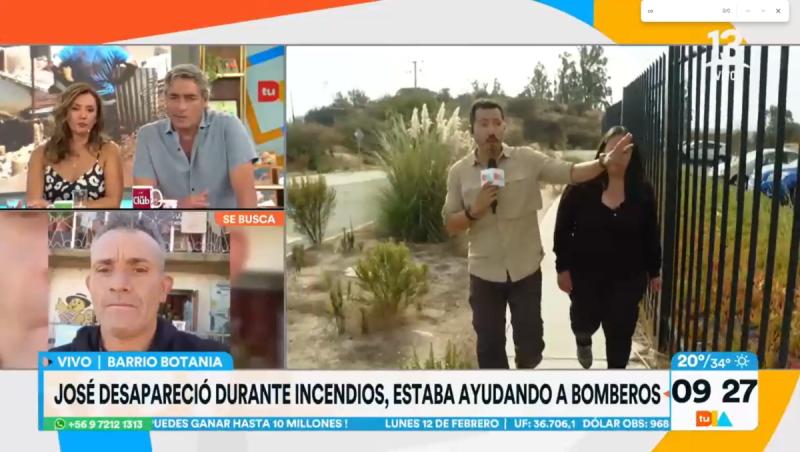 Hombre desaparecido durante los incendios - Tu Día