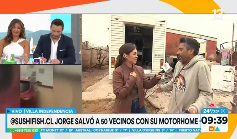 Hombre salva a 50 personas en incendios - Tu Día