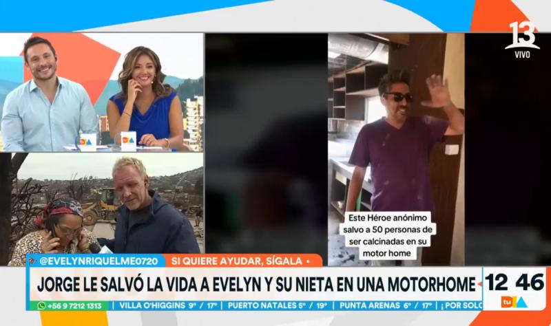 Hombre salvó a 50 personas de morir durante los incendios - Tu Día