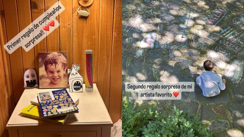 Pedrito Milagros, hijo de Javiera Suárez, sorprendió a su papá Cristián Arriagada