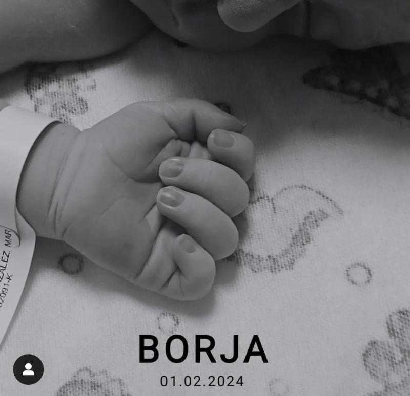 Soledad Onetto y Andrés Barrios dan la bienvenida a su hijo Borja