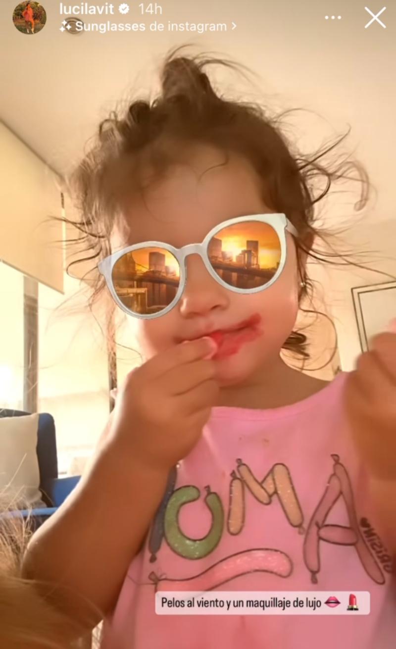 Mira lo grande que está la hija de Lucila Vit y Rafael Olarra - Instagram