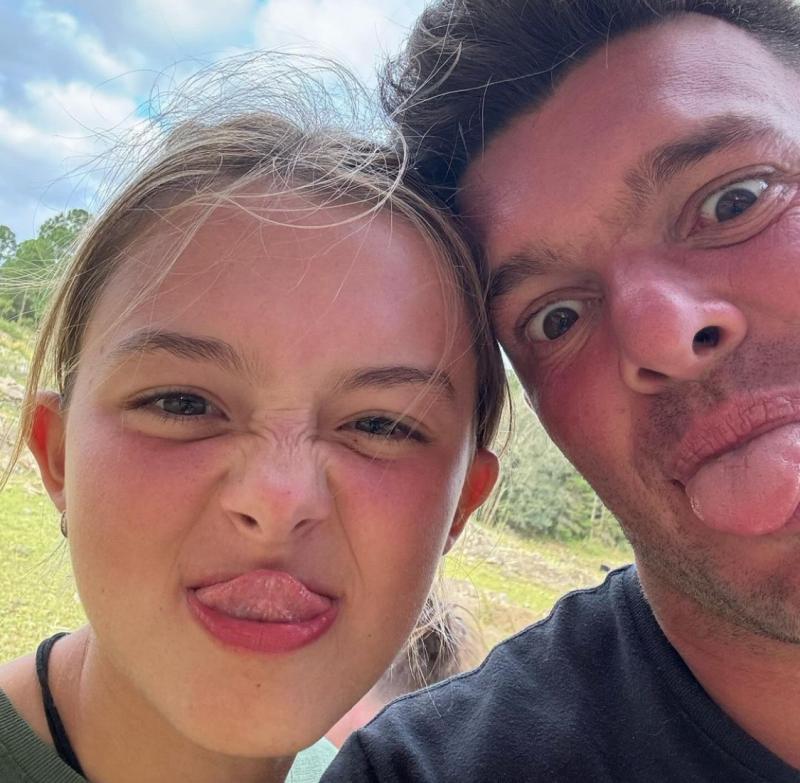 Leandro Penna y su hija Sofía - Instagram