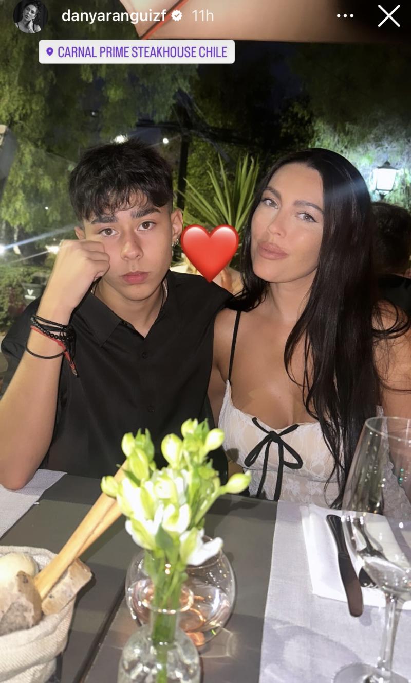 Daniela Aránguiz y Jorge Jr. - Instagram