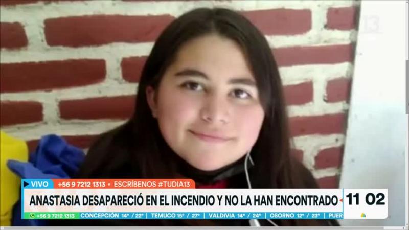 Joven desparecida en Quilpué tras los incendios - Tu Día