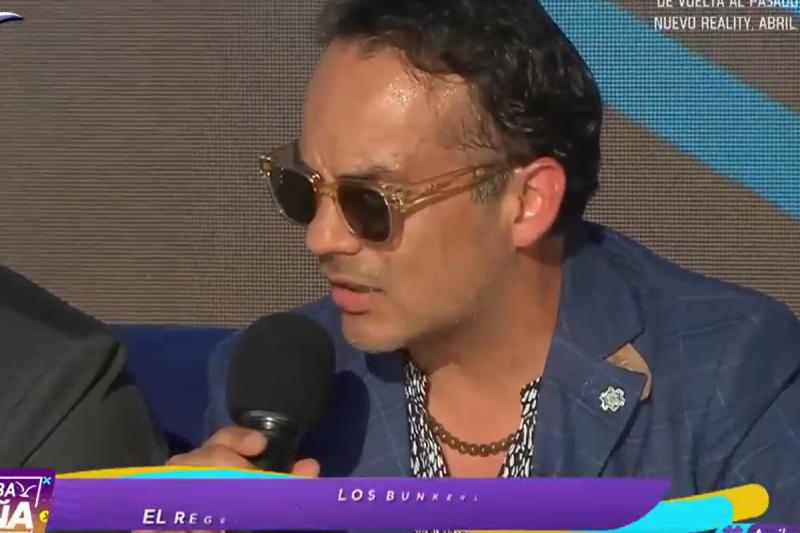 Álvaro López conversando con Sergio Lagos