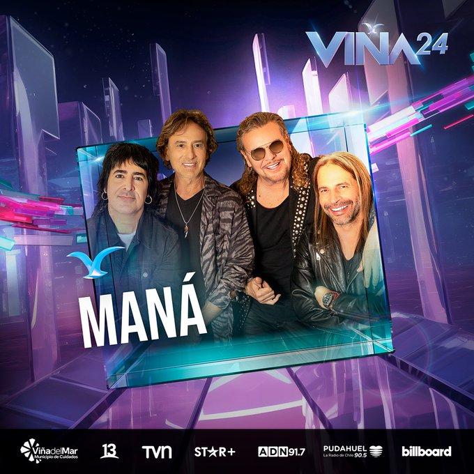 Maná en el Festival de Viña 2024