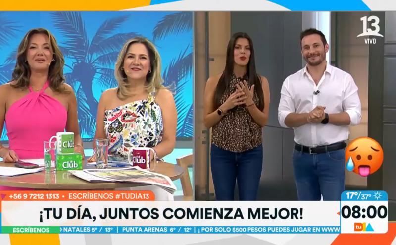 Natalia López felicita a Soledad Onetto