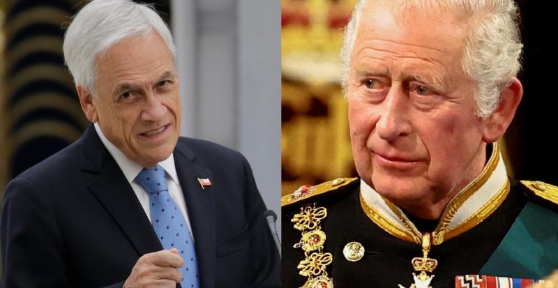 Rey Carlos III envía condolencias por exPdte. Piñera