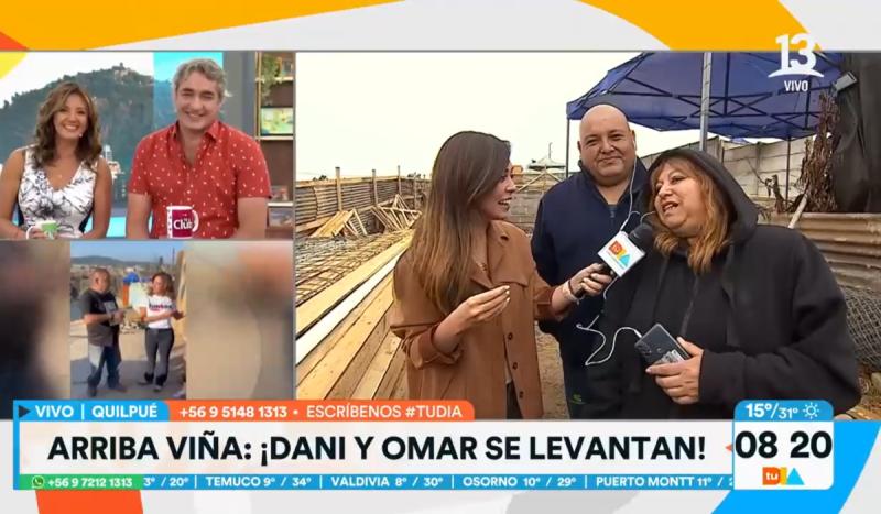 Pareja damnificada - Tu Día