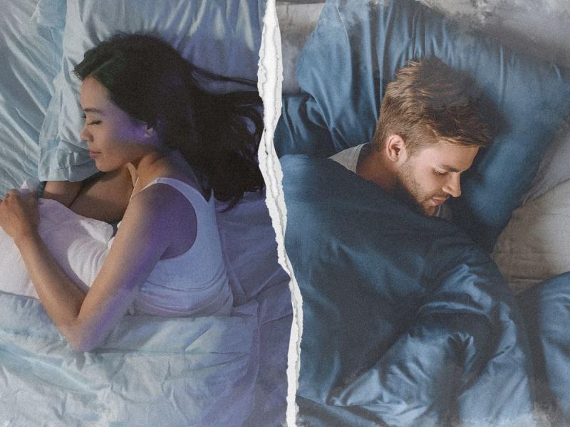 Referencia del divorcio del sueño. Créditos: Getty Images