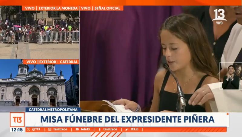 Nieta de Sebastián Piñera - Canal 13