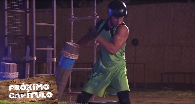 Uriel compite en la prueba de eliminación