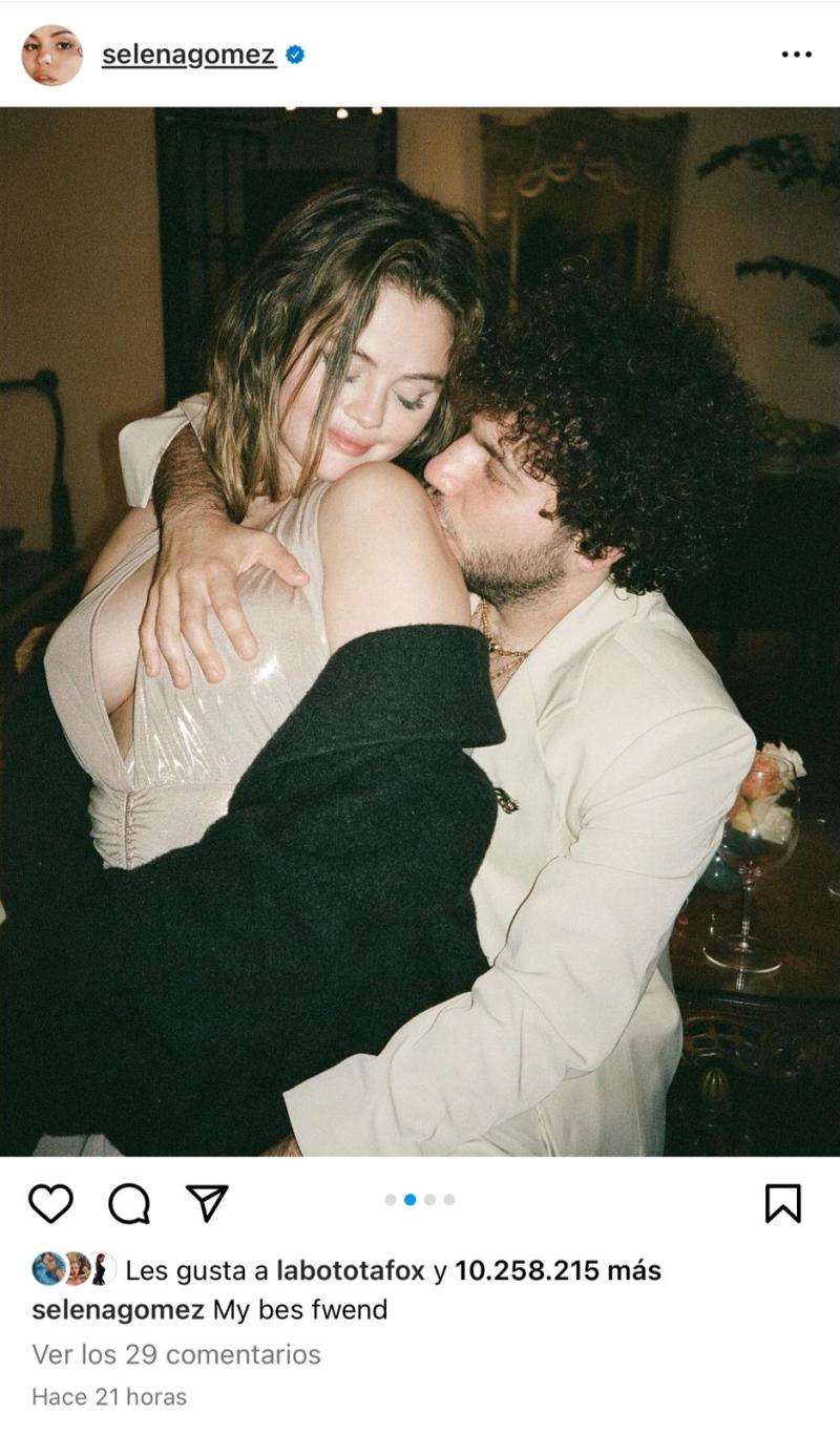 Selena Gómez batió en récord de likes en sus publicaciones este 2024.