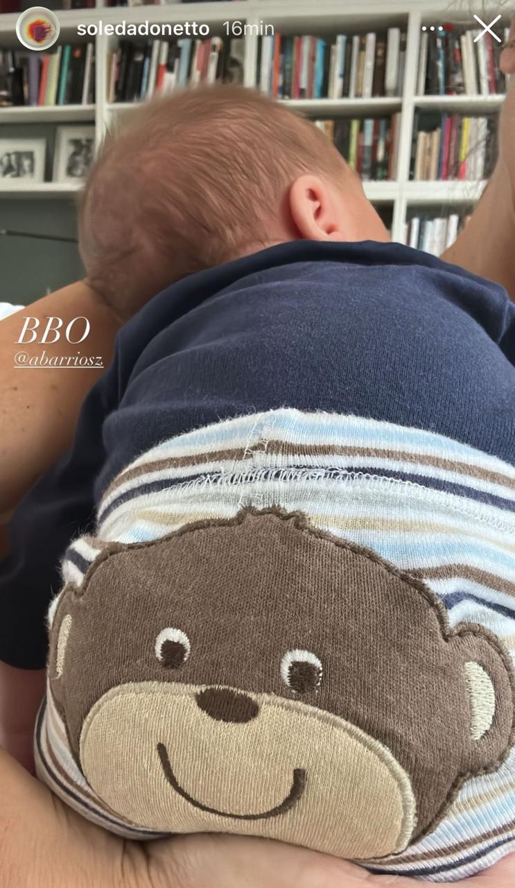 Borja en los brazos de Soledad Onetto