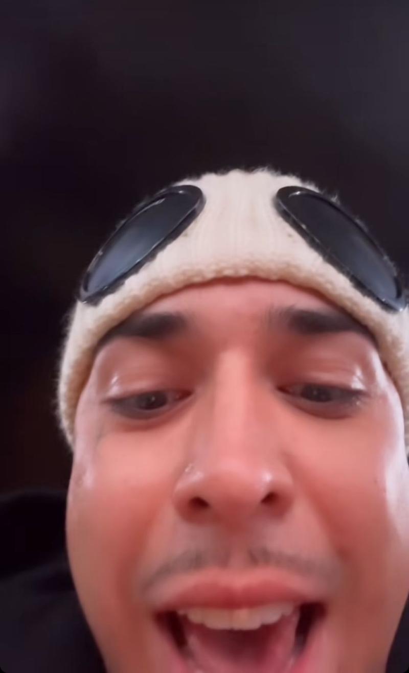 Young Cister cantando la canción de Andrea Bocelli - Créditos: Captura Instagram