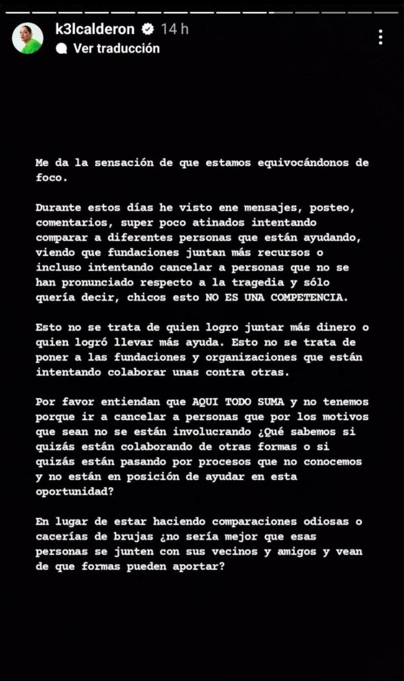 Instagram Kel Calderón