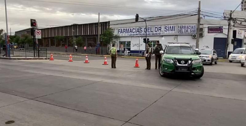 Accidente de tránsito en Independencia - Créditos: Radio BioBio