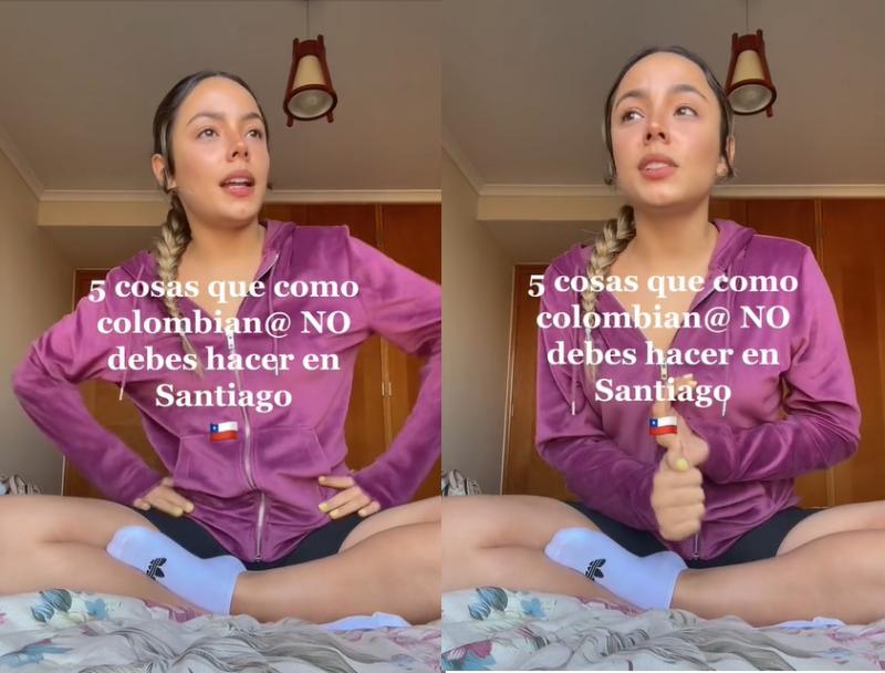 Colombiana entregó cinco consejos para sus compatriotas