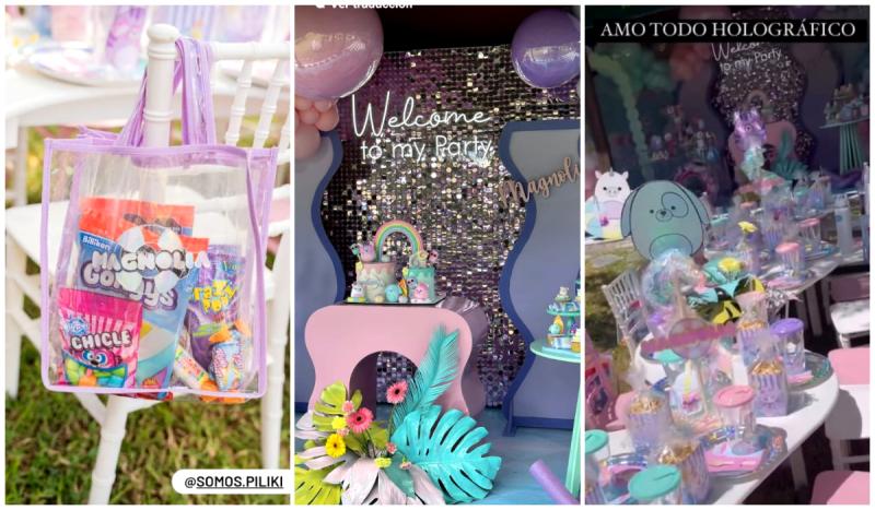 Cumpleaños hija de Benjamín Vicuña