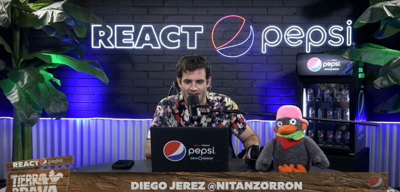 React Pepsi Tierra Brava