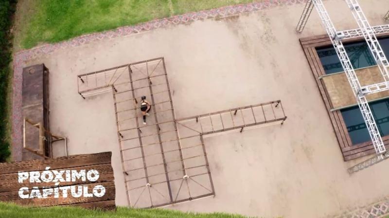 Guarén pasando la ratonera