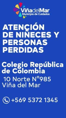 Cómo reportar desaparecidos en Viña del Mar