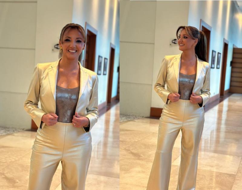 Priscilla Vargas deslumbró con look para cuarta noche de Viña 2024