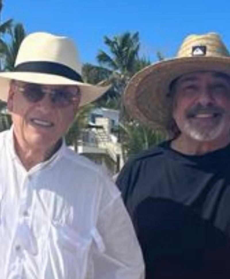 Miguel y Sebastian Piñera - Agencia Uno