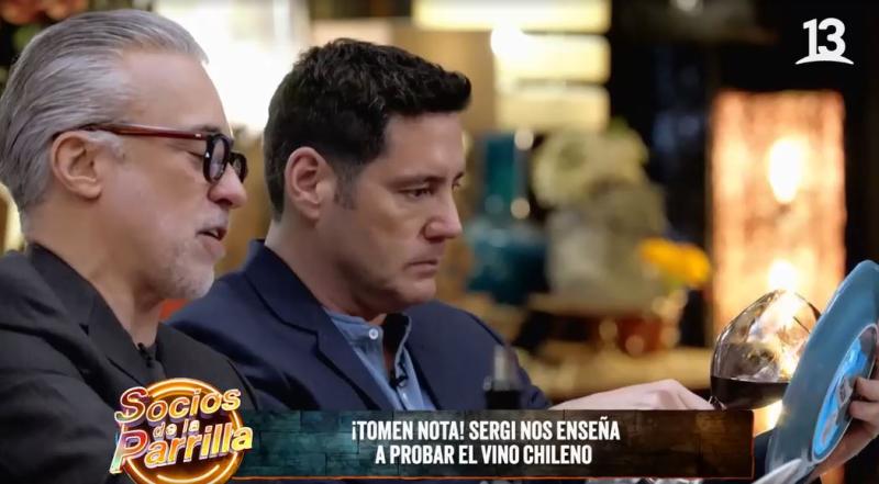 Sergi Arola enseñó a probar el vino chileno