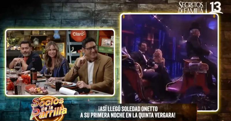 Soledad Onetto y Felipe Camiroaga en la Quinta Vergara