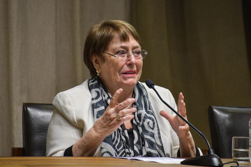 Michelle Bachelet - Créditos: Agencia Uno