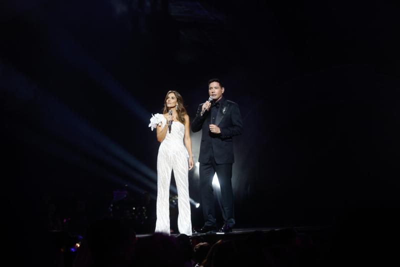 Francisco Saavedra y María Luisa Godoy en la Quinta Vergara