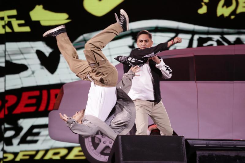 Sergio Freire se llevó todos los premios en el Festival de Viña pese a admitir que no fue la mejor de sus rutinas. (Agencia UNO)