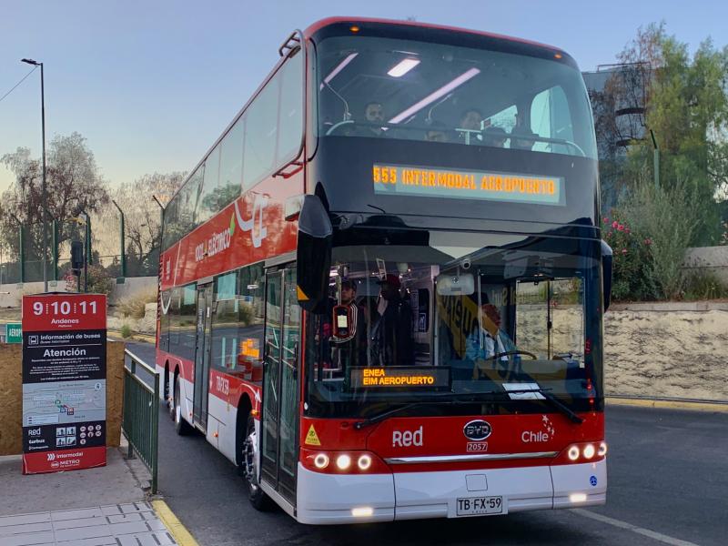 Buses RED de dos pisos - Créditos: Ministerio de Transportes