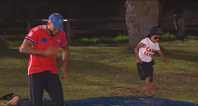 Fabio Agostini imita a Miguelito y Miguelito imita a Arturo Longton en Tierra Brava