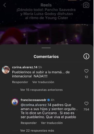 La respuesta de Pancho Saavedra que fue aplaudida en redes sociales - Créditos: Captura