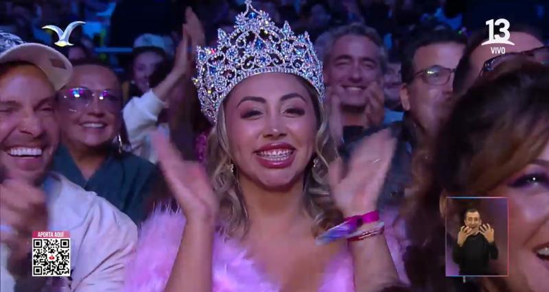 Naya Fácil fue ovacionada en Quinta Vergara