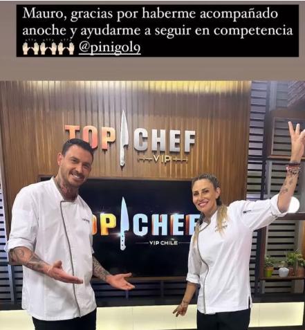 Gissella Gallardo y Mauricio Pinilla se reunieron para participar en programa de televisión.