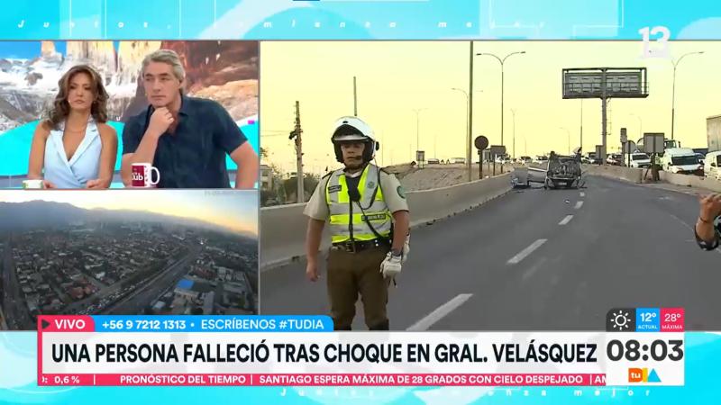 Hombre falleció en accidente en General Velásquez