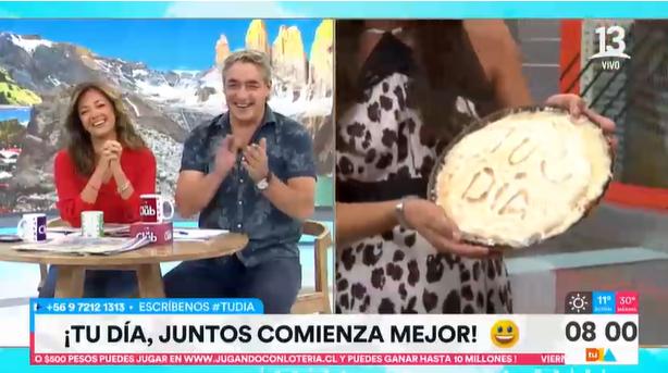 El regalo de Natalia López a Tu Día - Créditos: Captura