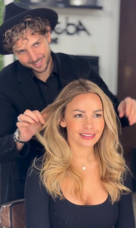 Carla Pardo con su nuevo look - Créditos: Captura Instagram