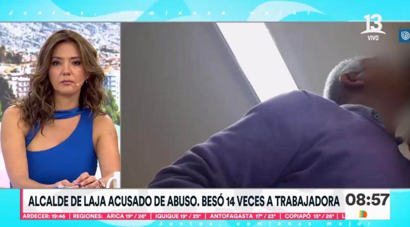 Parte del registro del alcalde de Laja acosando a la trabajadora - Créditos: Tu Día