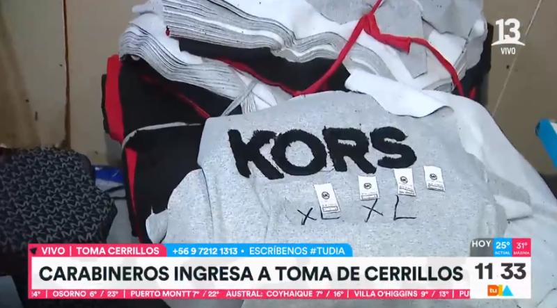 Así fue encontrado el taller de falsificación - Créditos: Tu Día