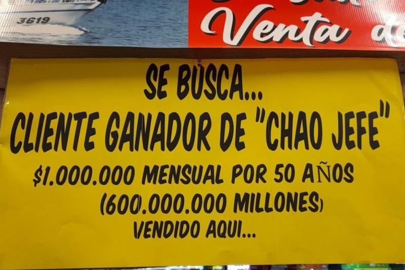 Aún buscan al ganador de "Chao Jefe"